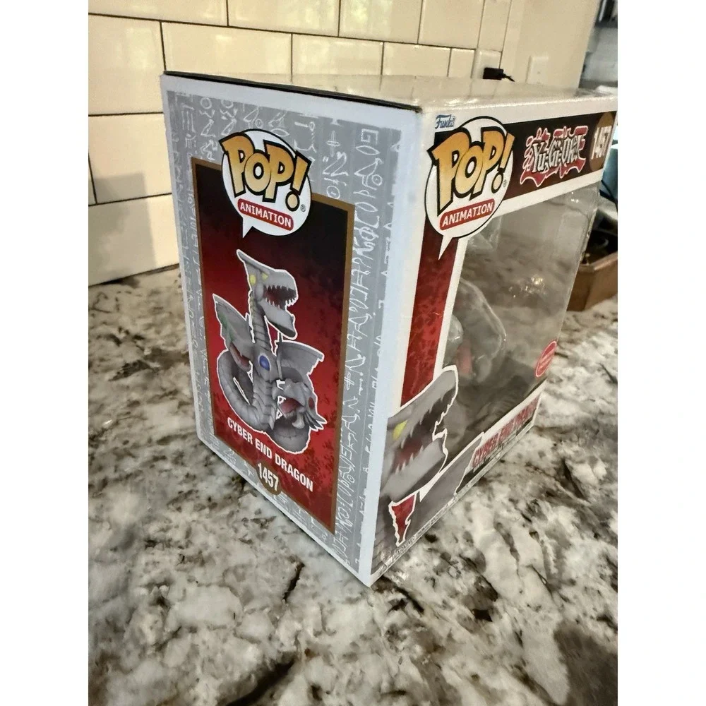 Funko Pop Animation Yu-Gi-Oh 1457 Cyber End Dragon Gamestop Vinyl Figure New